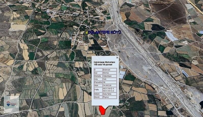 Remax Dem'den Oğlaktepe Köyünde Satılık Fırsat Tarla