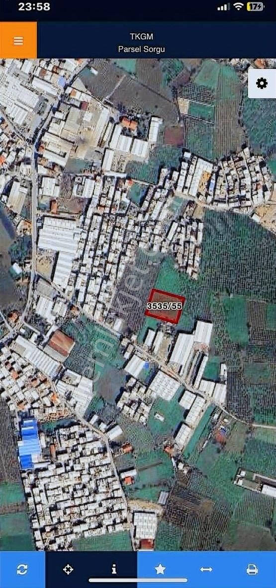 Samanlıda Depo Yapımına Uygun Yolu Alınmış Arazi