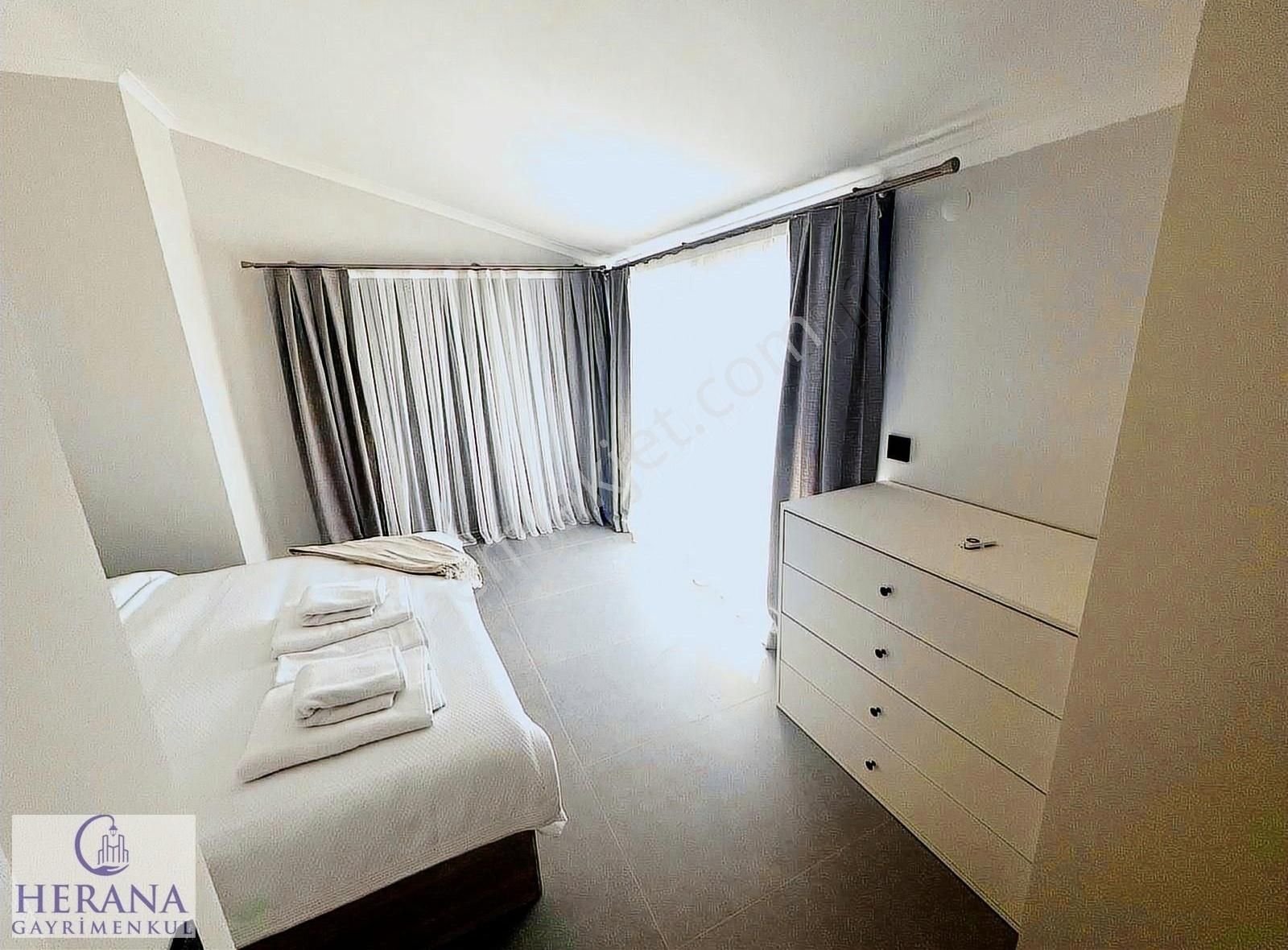 Plaja 250m Mesafede 400 M2 Arsa Payına Sahip Lüks Müstakil Villa - Görsel 29