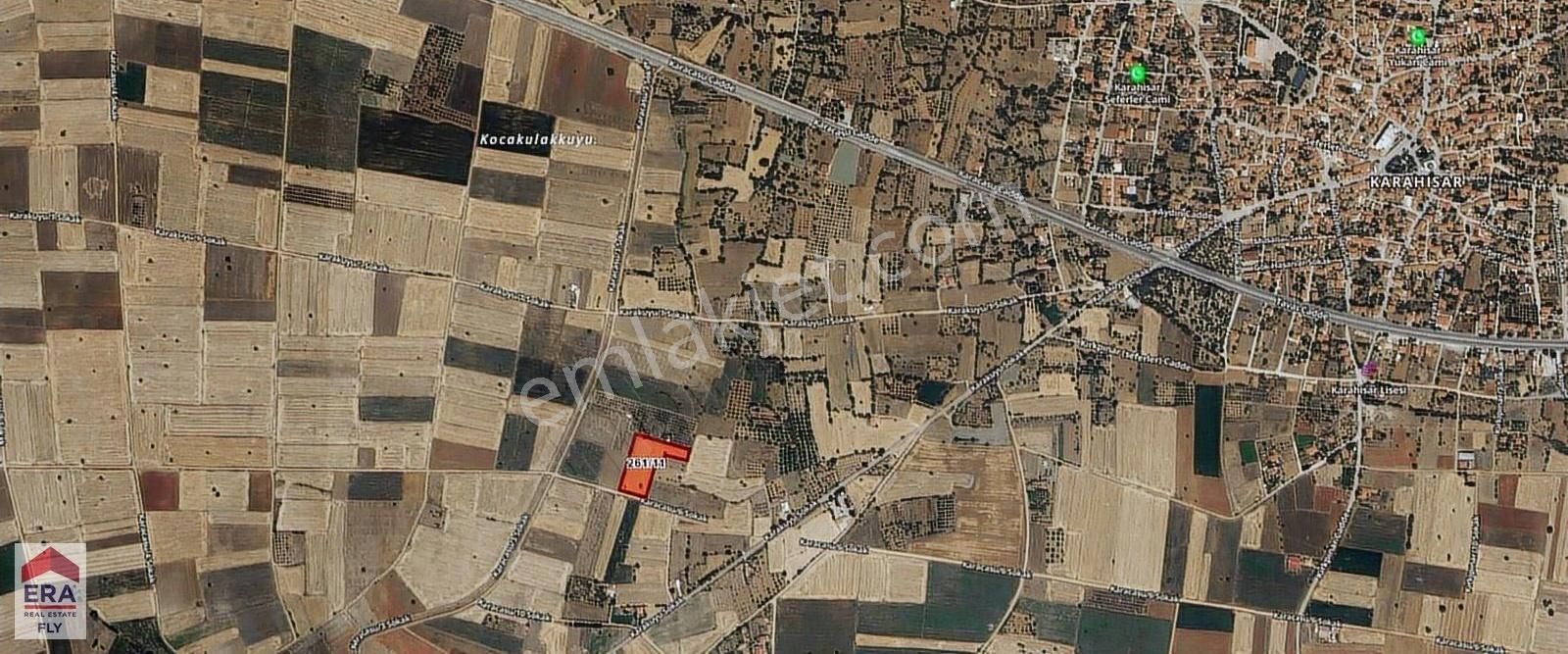 Era Fly'dan Tavas Karahisar'da Satılık Yola Yakın Tarla