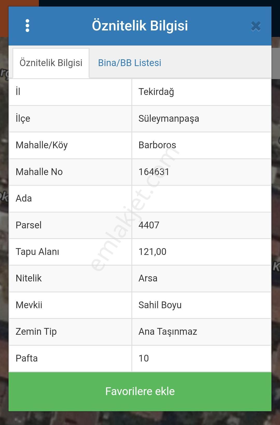 Tekirdağ Altınova Topagacta Sahibinden Satilik