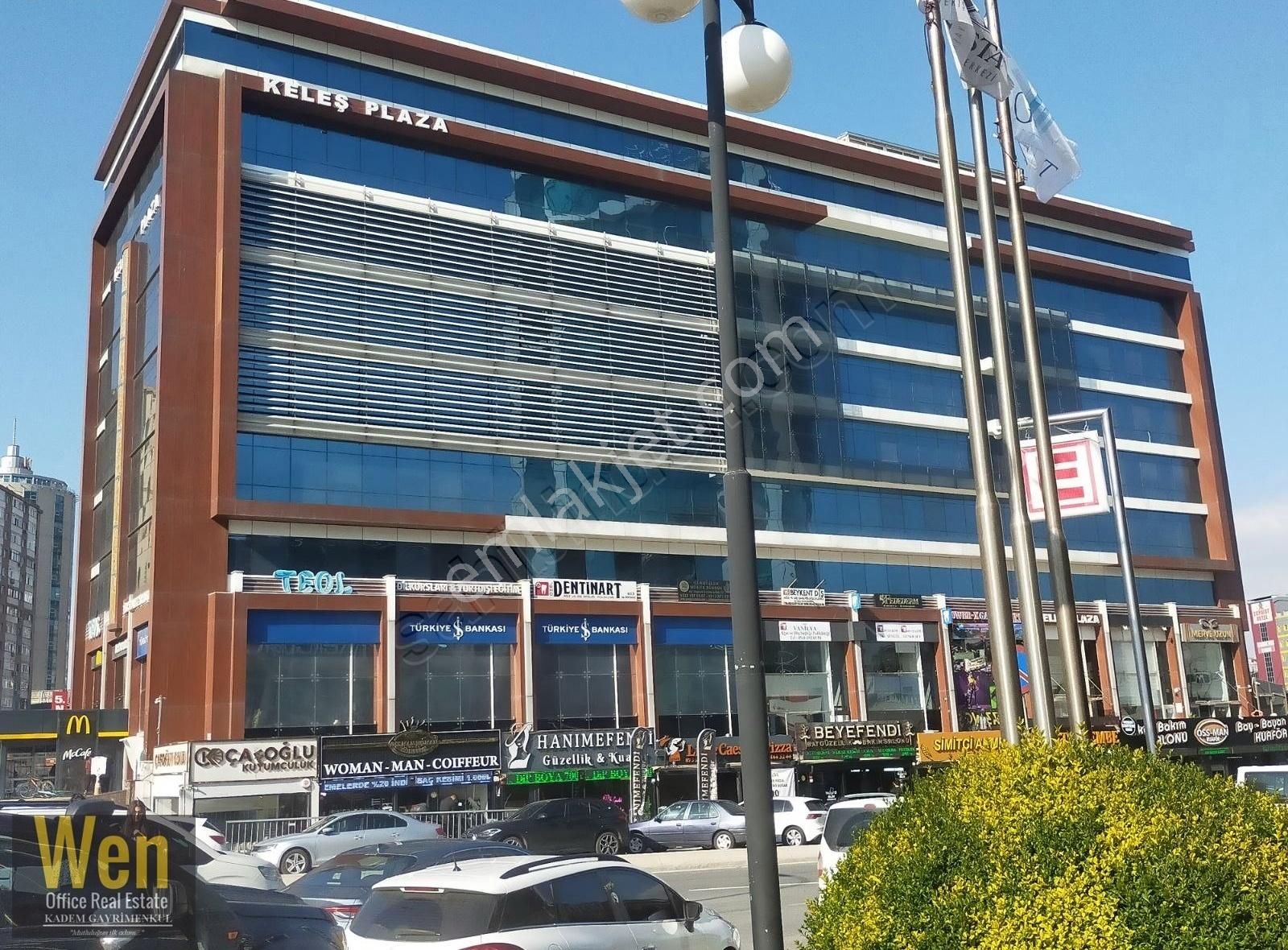 Beylikdüzü Beykent Keleş Plaza'da 2+1 Kiralık Ofis