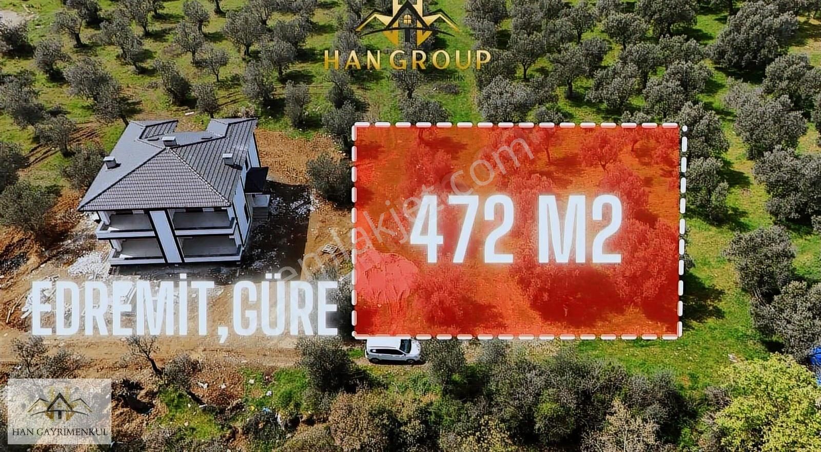 Han'dan Güre Köy Yolunda 472 M2 Villa İmarlı Arsa