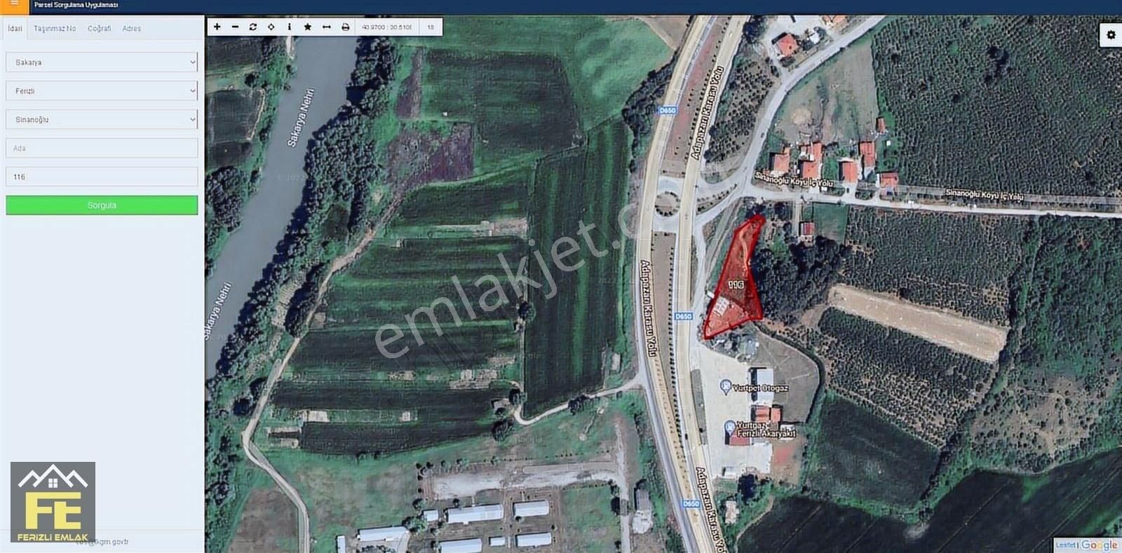İmar Çalışmasının İçerisinde Karasu Yolu Üzeri Satılık Arsa