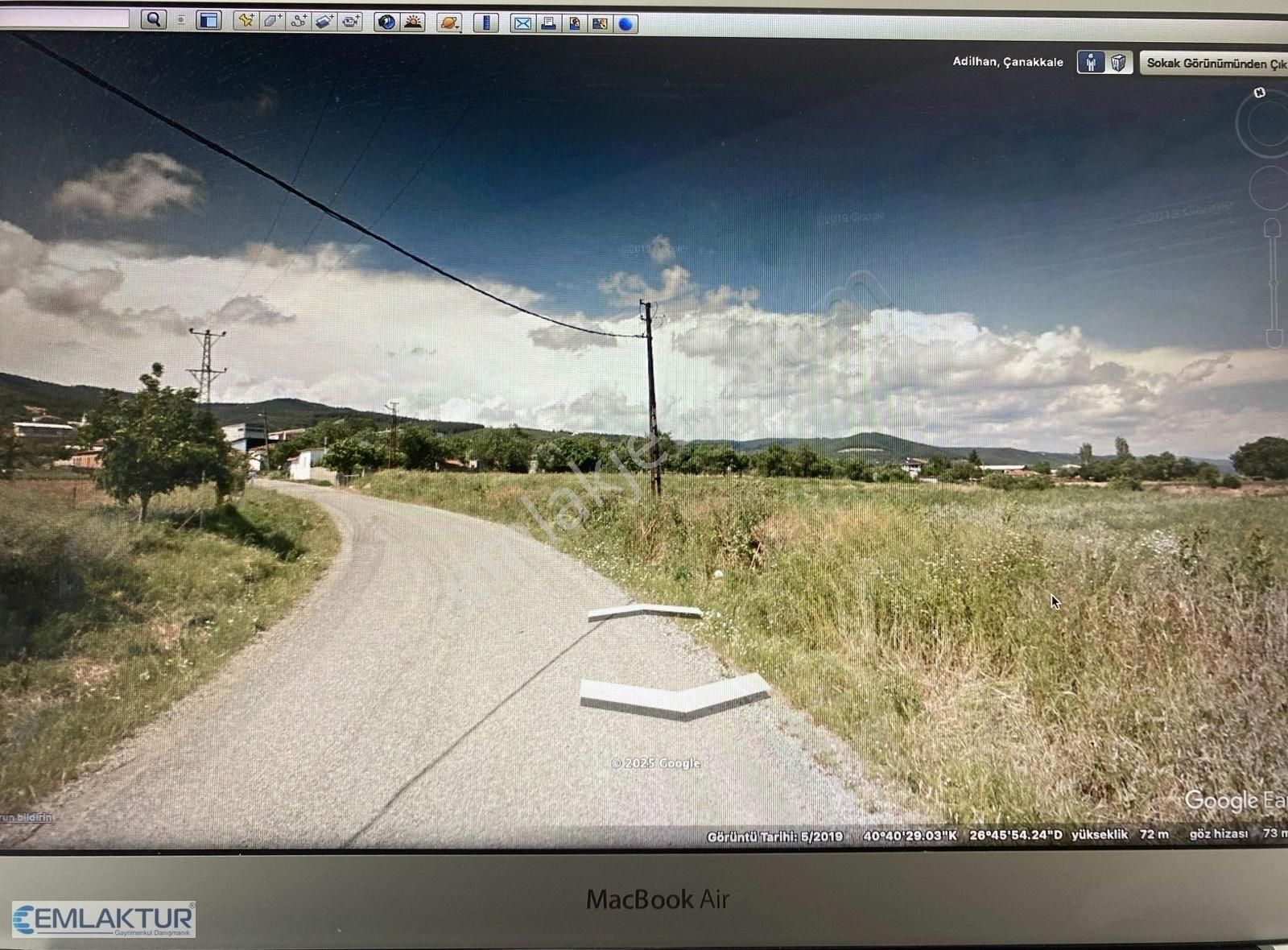 Çanakkale Gelibolu Adilhan Köyiçi % 60 İmarlı 596 M2 3500.000 Tl