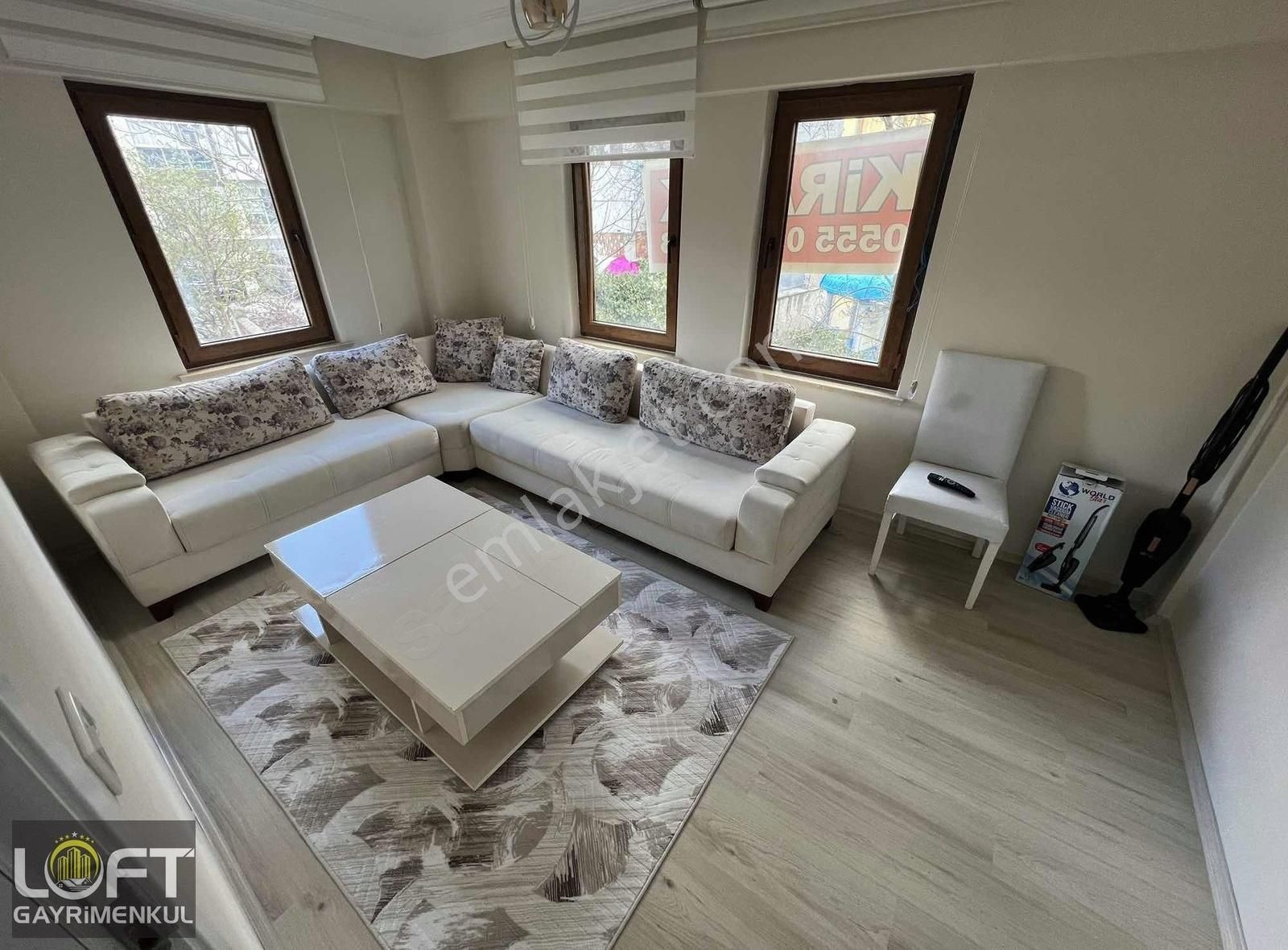 Loft Gayrimenkul'den Merkezde Kiralık 1+1 Eşyalı Daire