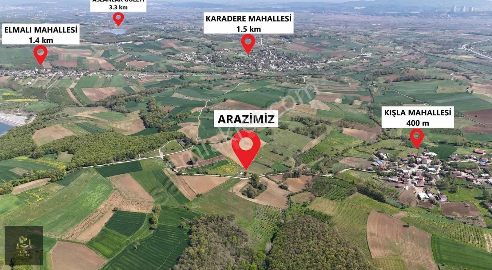 735 M2 Asfalt Kenarı Arsa İçinde Muhteşem Yaşam Alanı
