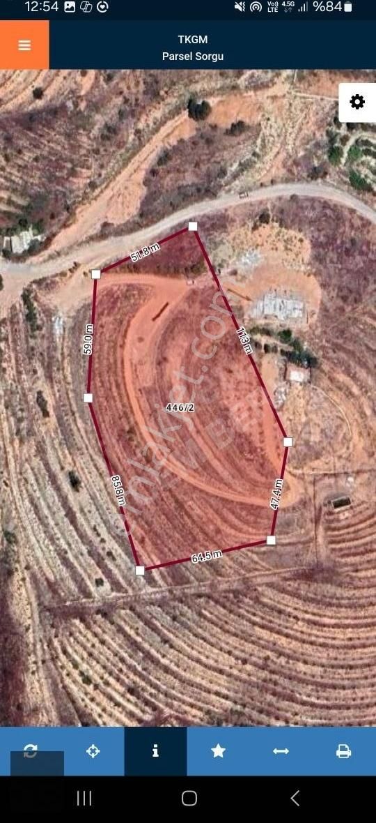Yeşilyurt Mollakasım Mh.satılık 10.821m2 Müthiş Manzaralı Parsel