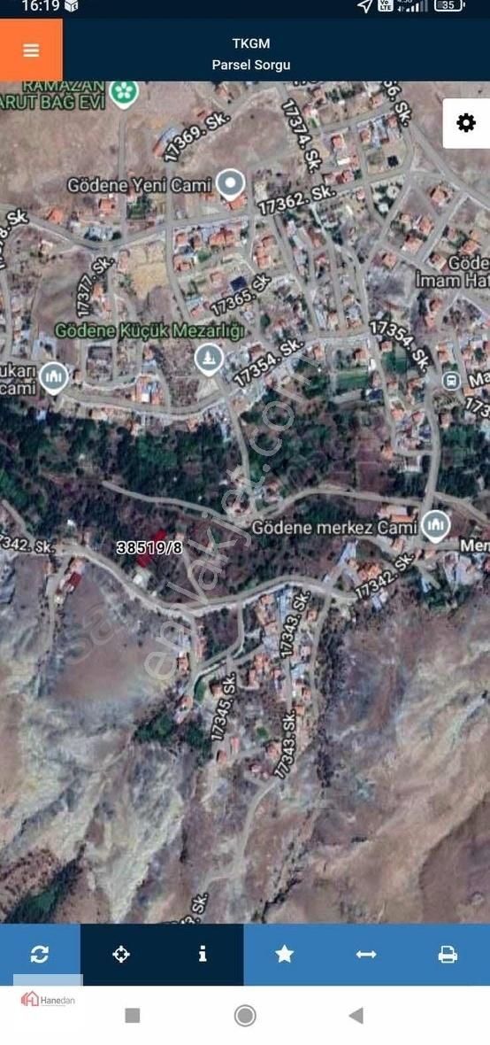 Hanedan, Dan Meram Gödene 476 M2 Bahçe