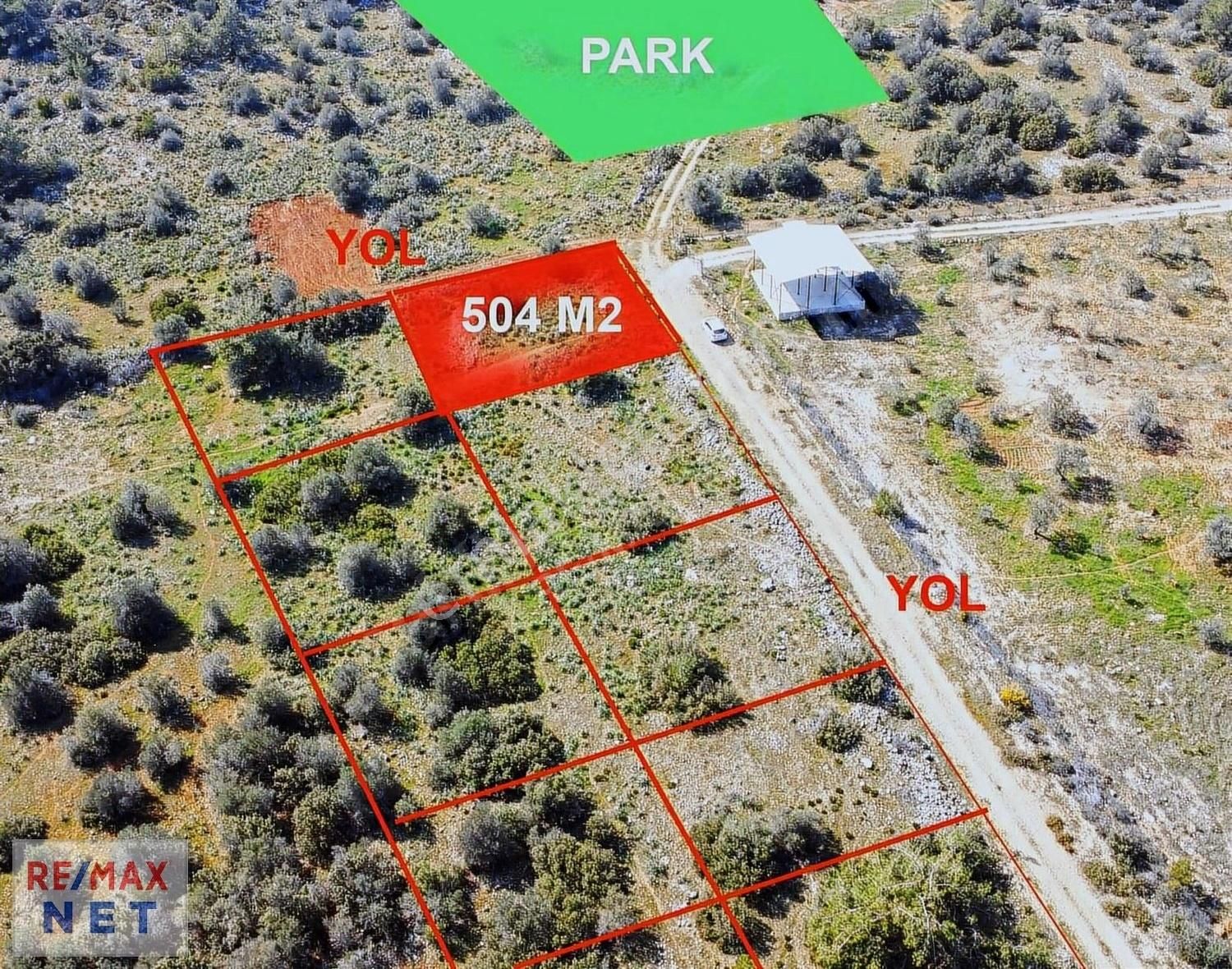 Aksu Topallı'da Satılık 504m² Köşe Villa Arsası │antalya Net