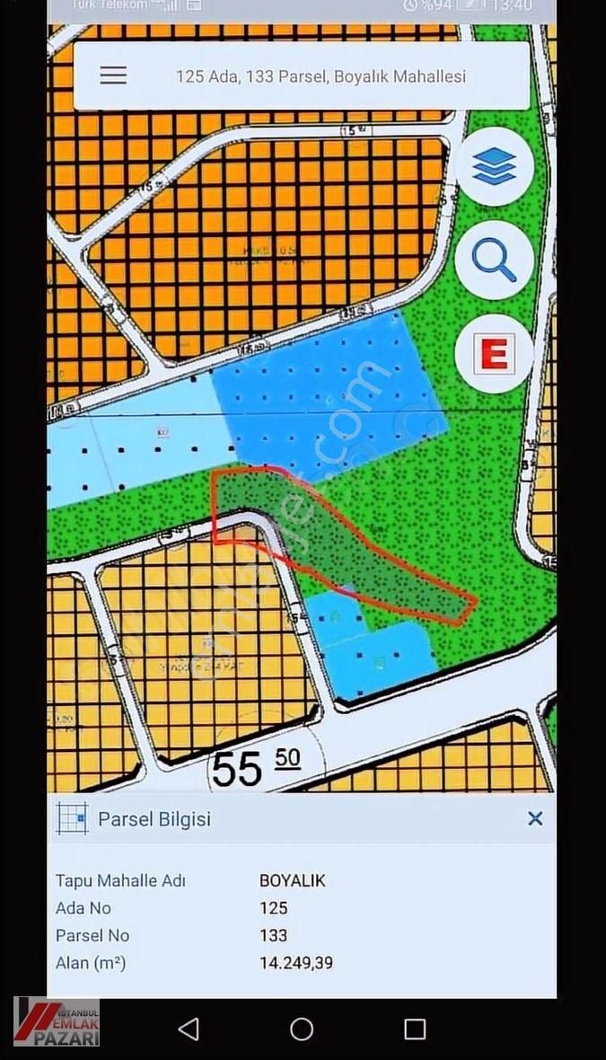 Arnavutköy De Havaalanına 5 Km 500m2 Acil Satılık Arsa