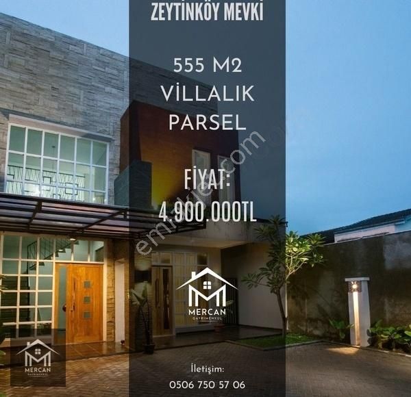 Mercan'dan Zeytinköy'de Doğa İçinde 555 M2 Manzaralı Arsa!!