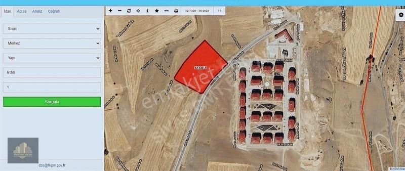 Sivas Gmt Emlak'tan 3.etaptoki Yatırım Hisseli Uygun Fırsat Arsa