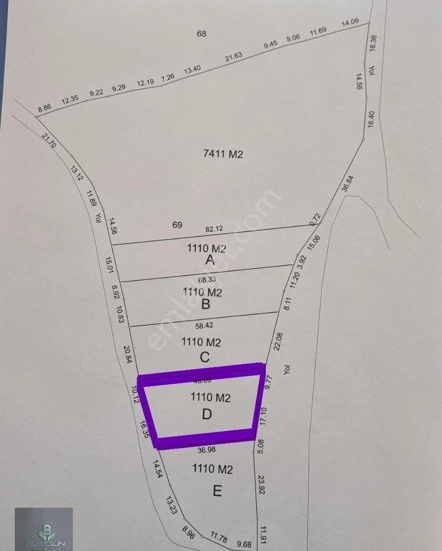 Kemalpaşa Bağyurdu Satılık Tarla 1100m2 Yola Cephe - Görsel 21