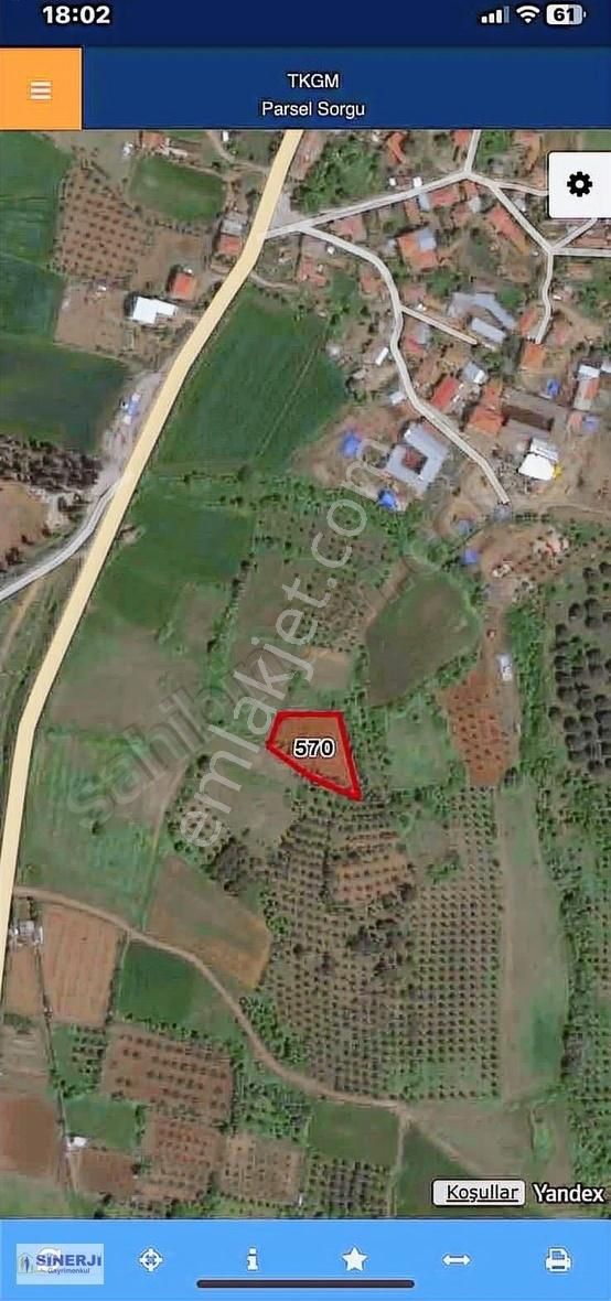 Bursa Karacabey Seyran Da 1400m2 Satılık Hobi Bahçesi