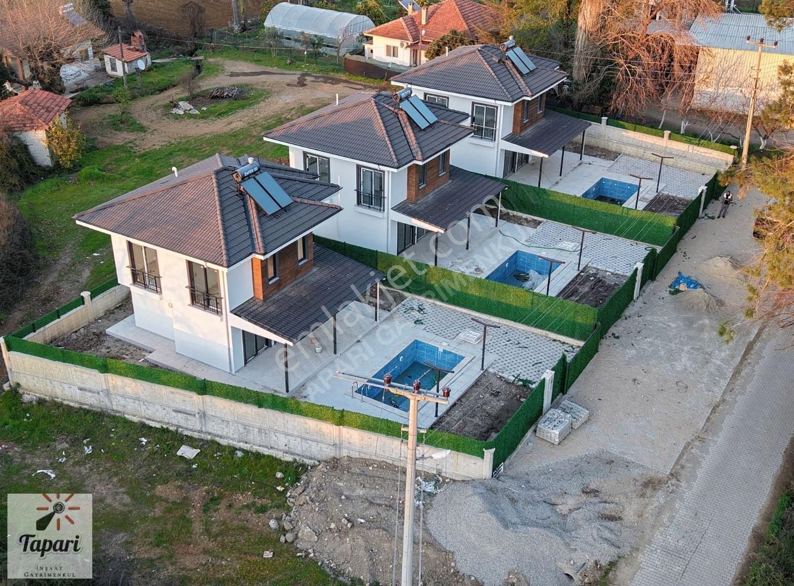 Tapari Den Köyceğiz De 3 Adet Satılık Havuzlu Müstakil Villa
