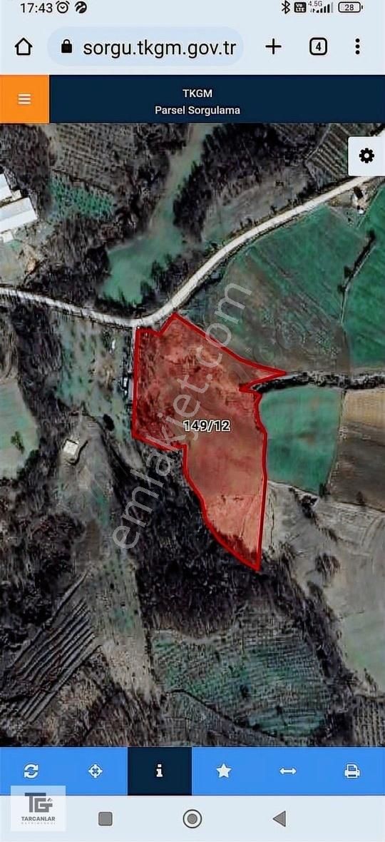 Tarcanlar'dan İzmit Guvercinlik'te Anayola Cephe 17145m2 Tarla