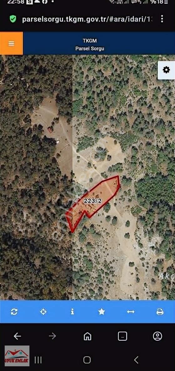 Muğla Çatalbağyaka'da, Kazançlı Yatırım Fırsatı Tarla! 4.680 M2