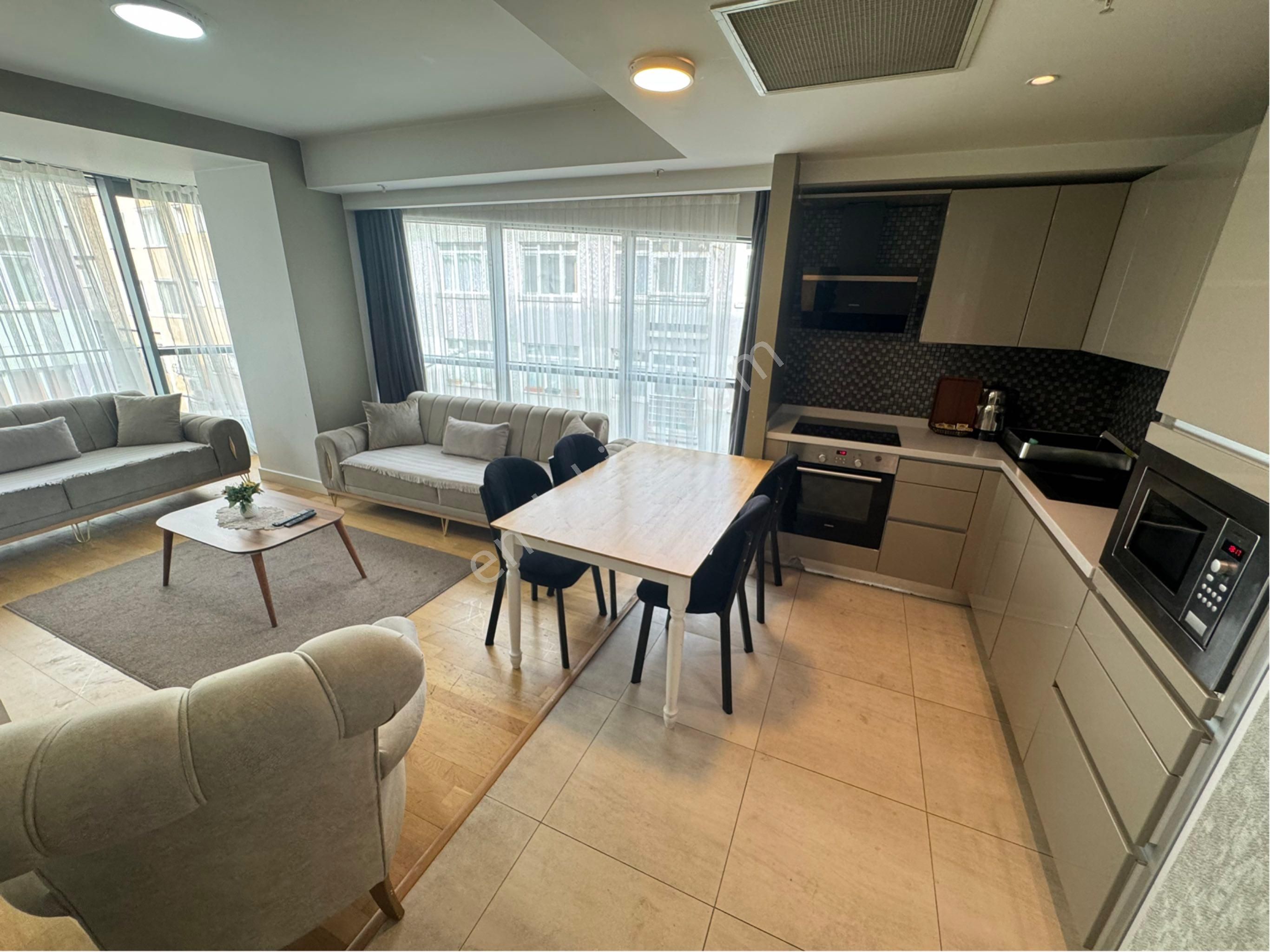 Taksim Petek Residence'da 2+1 Eşyalı Satılık Daire - Görsel 17