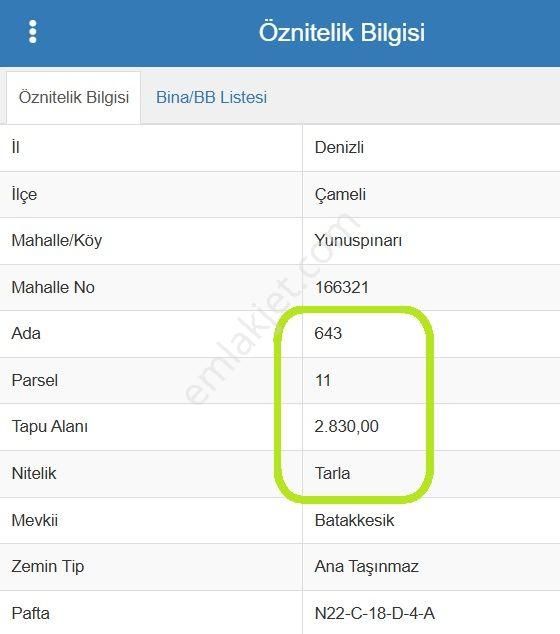 🦋lobby Fortis'ten Satılık Çameli Merkezde 2830 M² Tarla🦋 - Görsel 8