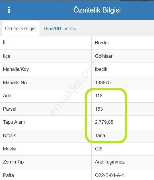 🦋lobby Fortis'ten Satılık Gölhisar İbecik'te 2780 M² Tarla🦋 - Görsel 9