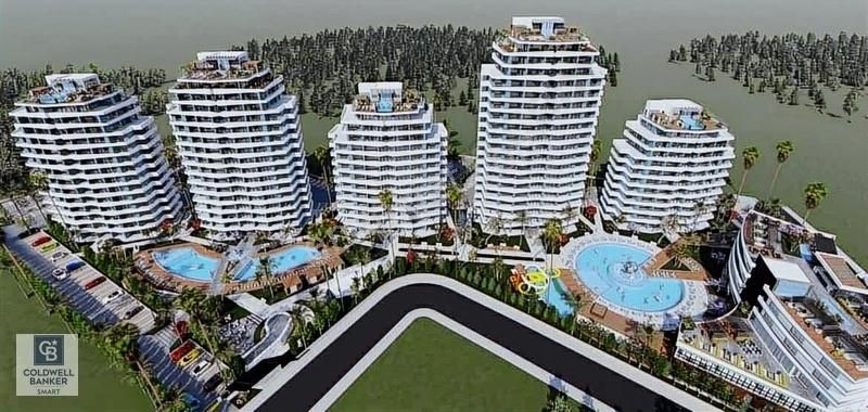 Kıbrıs İskele Long Beach 70 Ay Taksit Satılık Stüdyo Daire