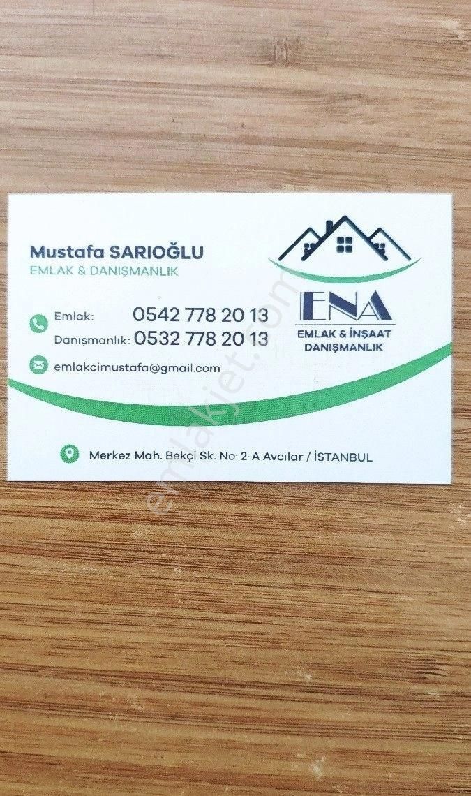 Avcılar Merkez Kentsel Den 2+1 Yüksek Giriş Otopark