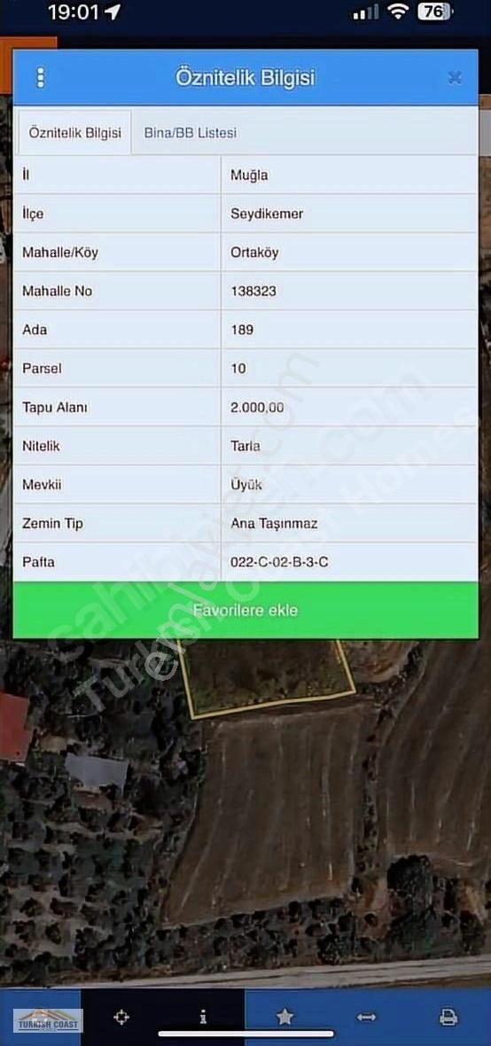 Ortaköy 'de 2000 M² Köy İçi İmarlı Villa Projesi Hazır