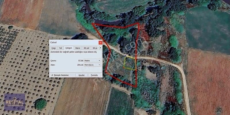 Nilüfer Yolçatı'da Satılık 204 M2 Tarla