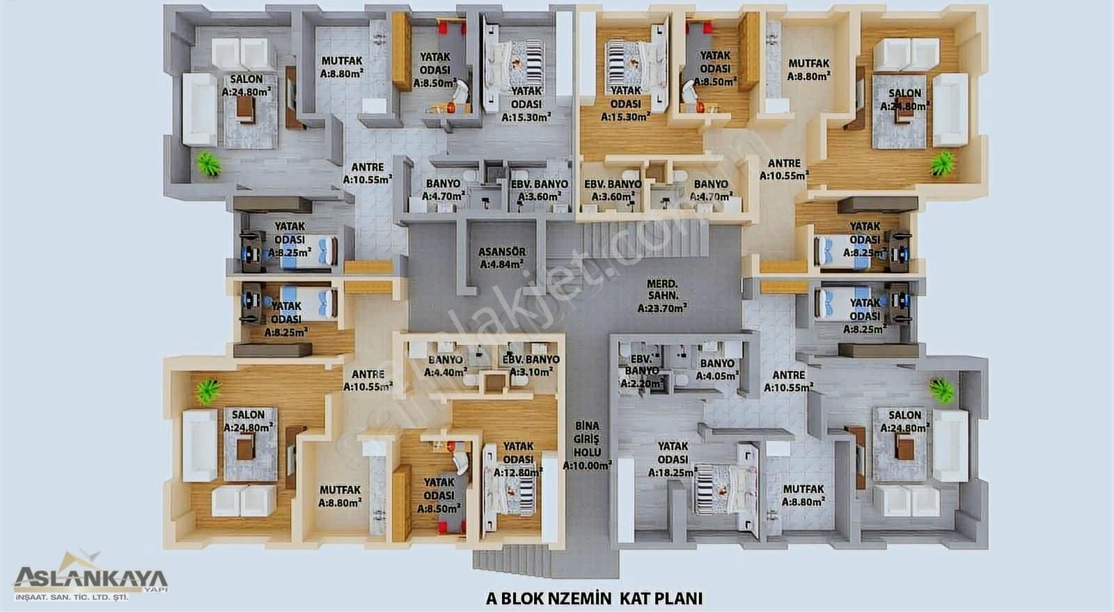 Aslankaya İnşaattan Berçem Konakları 2