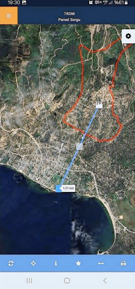 Erdek Belkıs Mah.full Deniz Manzaralı Satılık 1500m2 Zeytinlik - Görsel 8