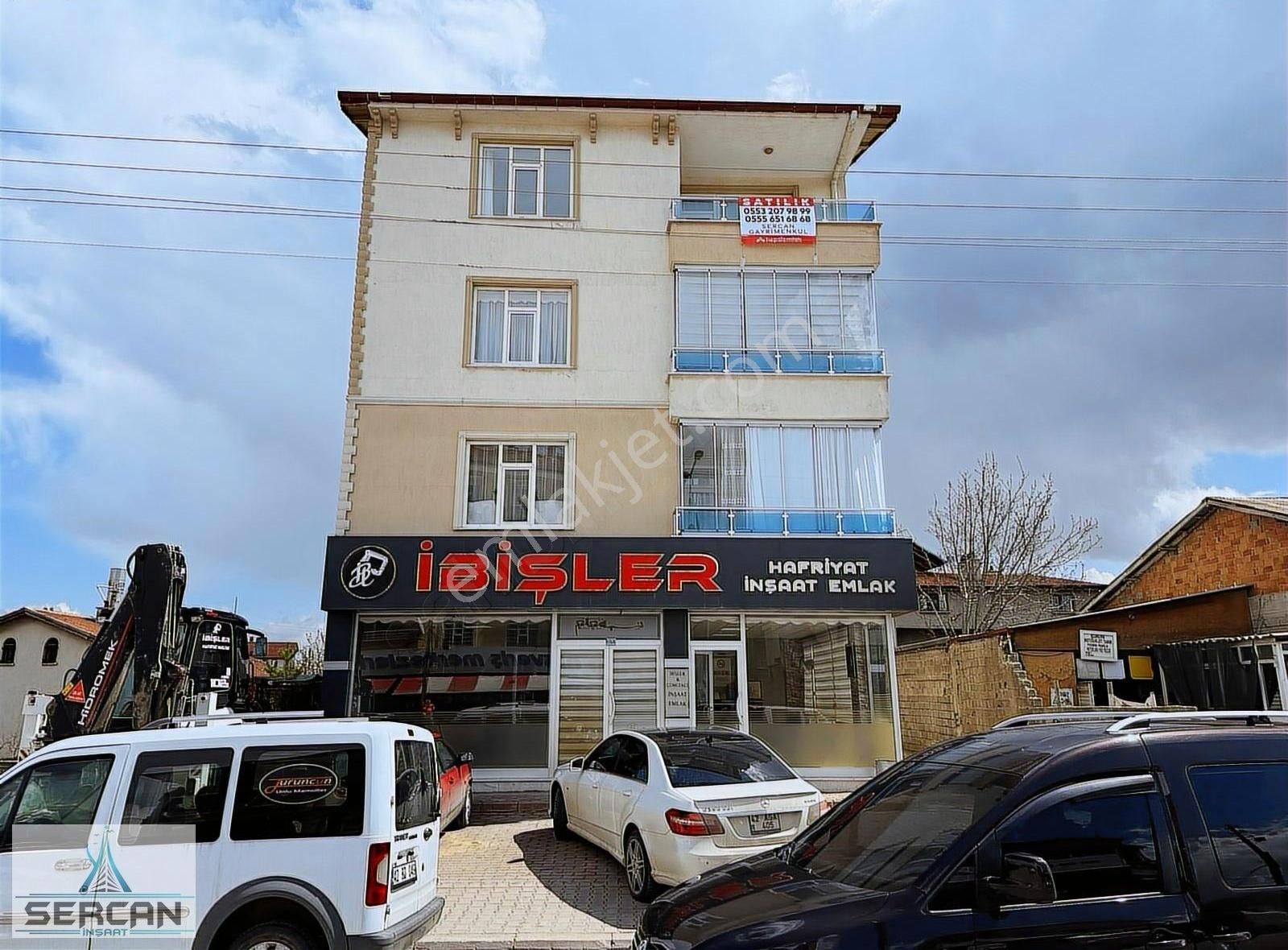 Karaman Yoluna Cephe Sonkat 140 M2 Net 3+1 Geniş Daire