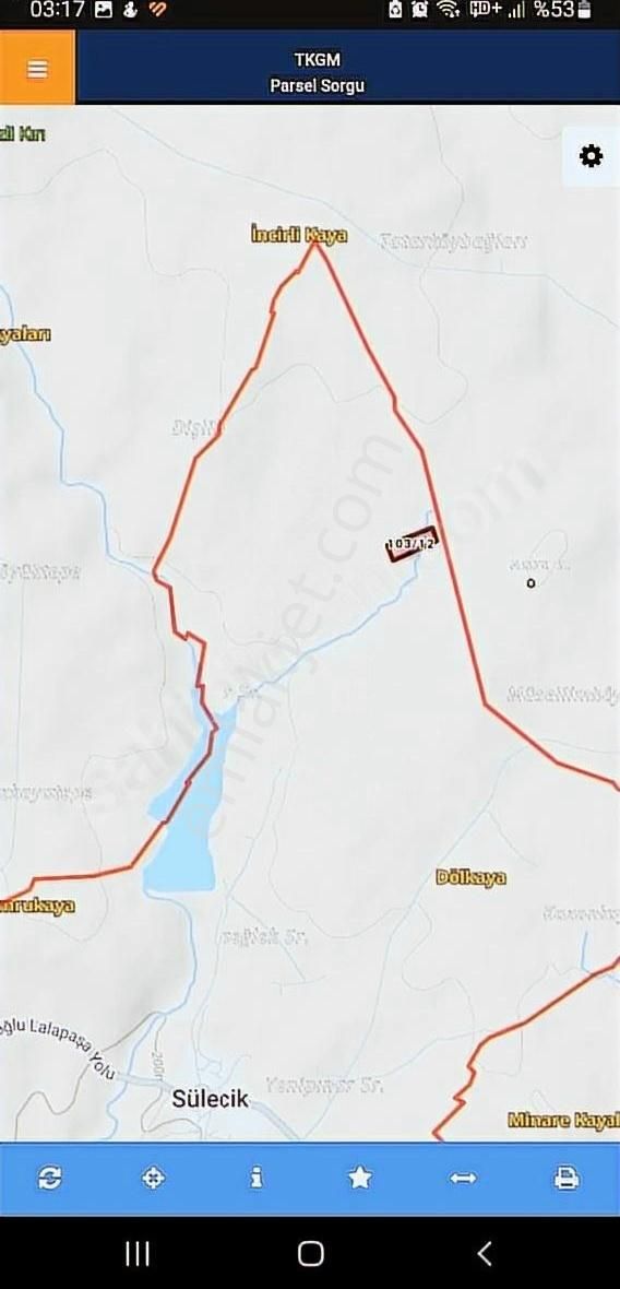 Edirne Süloğlu Sülecikte 17.227 M2 Satılık Tarla