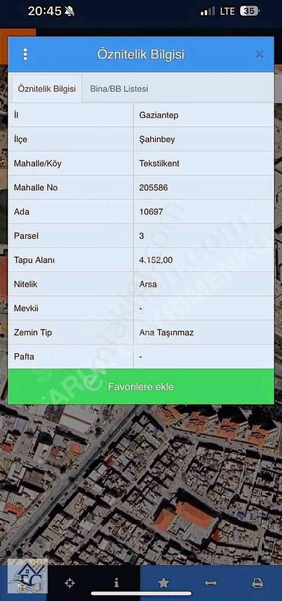Protokol Yolu Üzeri Satlık Ticari+konut Hissesi