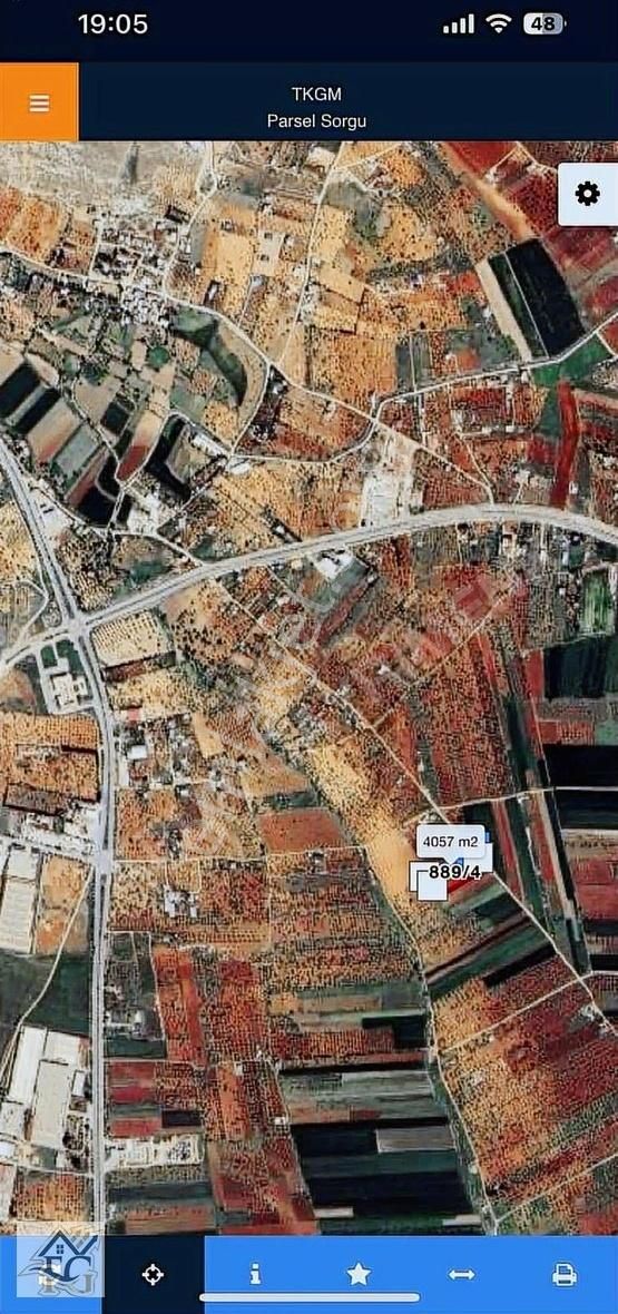 Faruk Emlaktan Satılık Kupon Arazi 4000 M2 Bağ Evlik