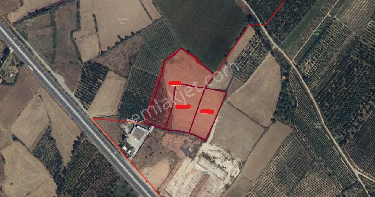A-k Emlaktan Atakentte 28.500 M2 3 Parça Ana Yola Yakın Satılık Tarlalar