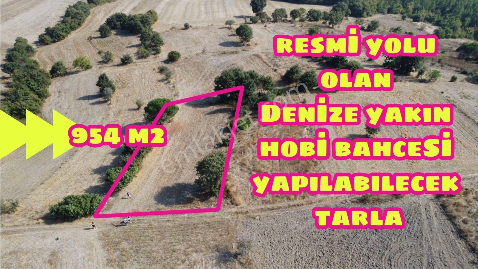 954 M2 Resmi Yolu Olan Hobi Bahçesine Uygun Yatırımlık Arazi