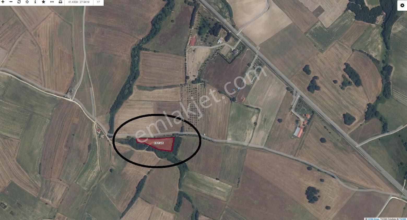 Molla Team'den Saray Ayaspaşa'da Köşe Parsel Satılık Tarla