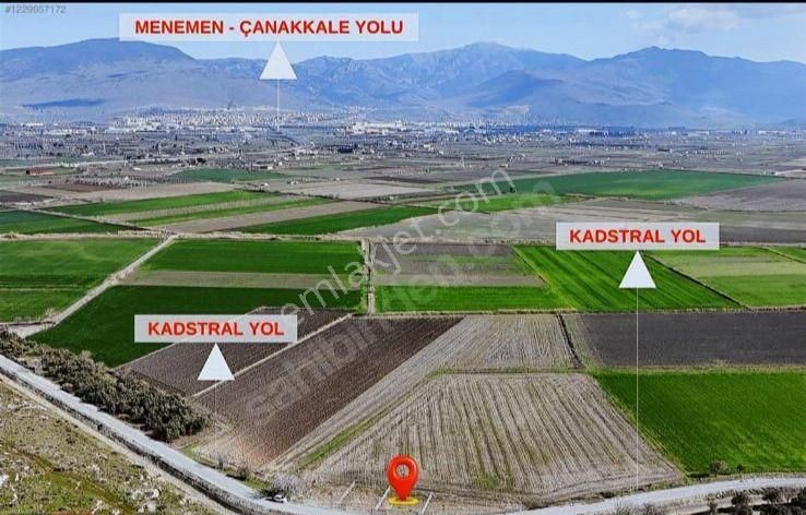 Satılık Müstakil Hissse Tapulu Tarla Menemen Türkelli