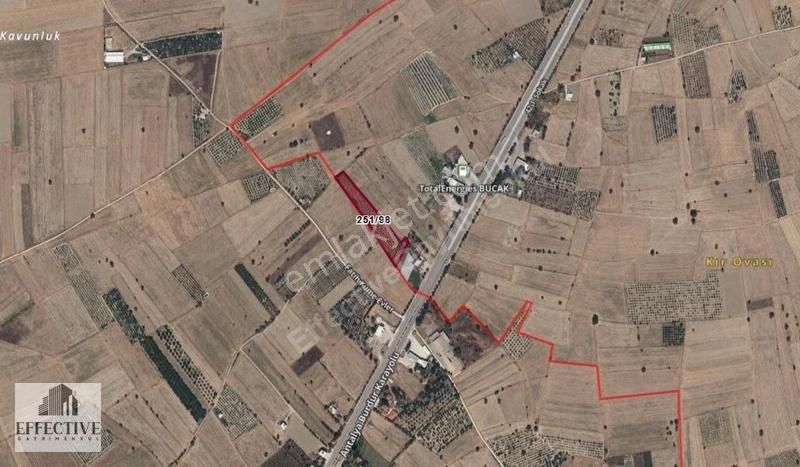 Burdur Bucak Gündoğdu'da Müstakil Tapulu Satılık Tarla Ref500 - Görsel 2