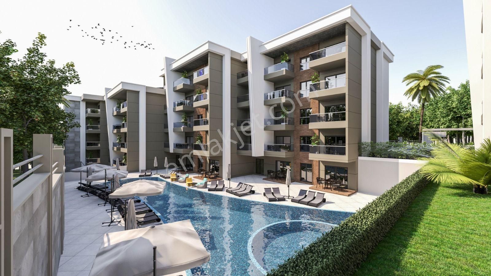Güvenlikli Sitede Yerden Isıtmalı 1+1 Daire...