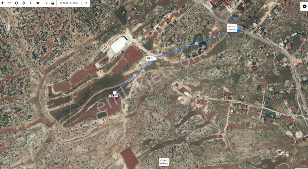 Mersin Erdemli Koramşalı Mahellesinde Satılık İmarlı Arsa