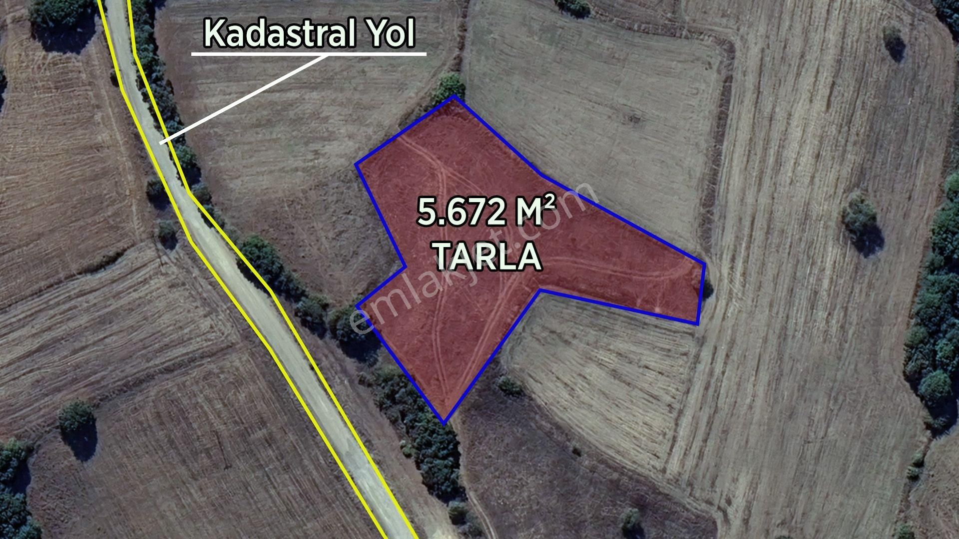Re/max İnci'den Balya Ilıca'da 5672 M2 Satılık Tarla