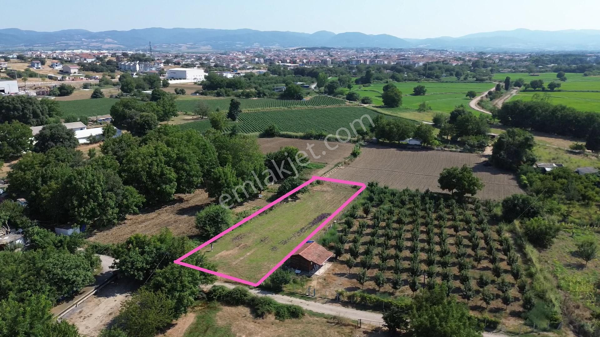 1.312 M2 Gönenin Dibinde Yolu, Suyu Ve Elektriği Olan Hobi Bahçesi
