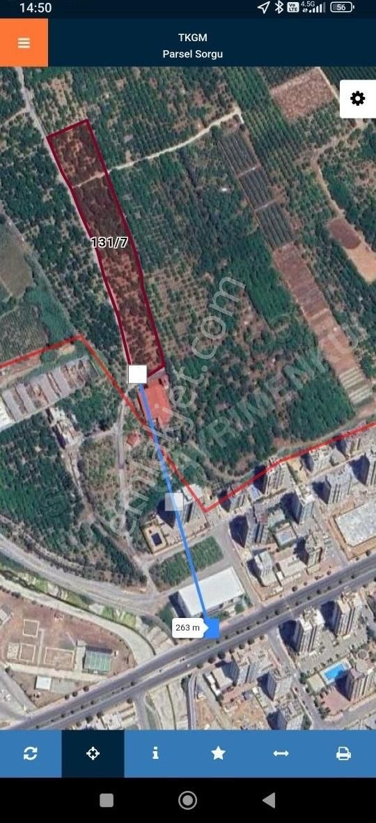 Çevre Yoluna 250 Mt Kiralık Tarla