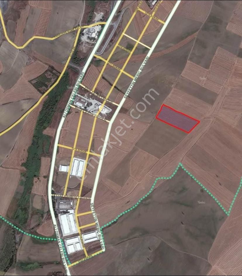 Tekirdağ Çorlu Şehsinan Da Yatırımlık Fırsat Hiseli Tarla