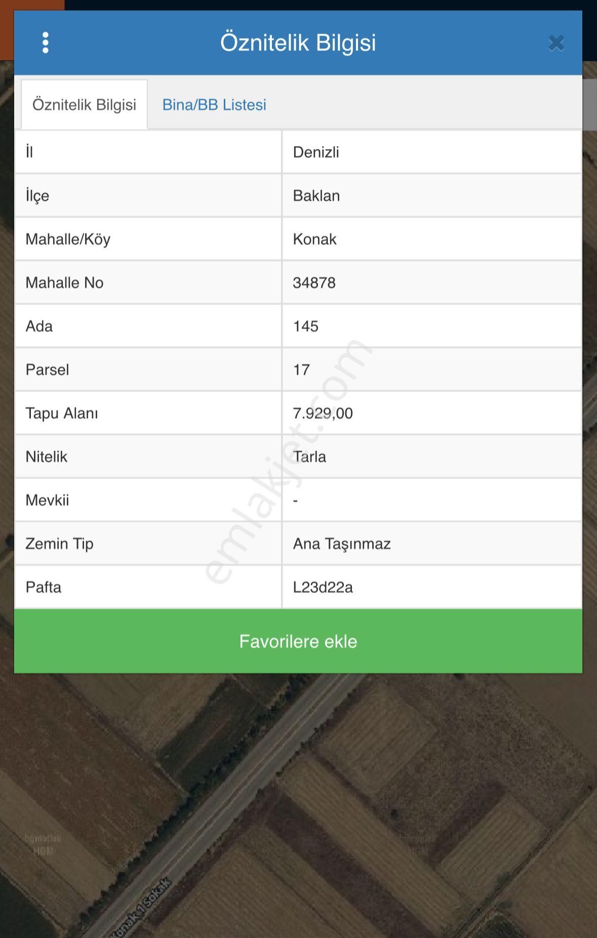 Dur Al Gayrimenkulden Konakda Çivril Yolu Üzeri Satılık Tarla