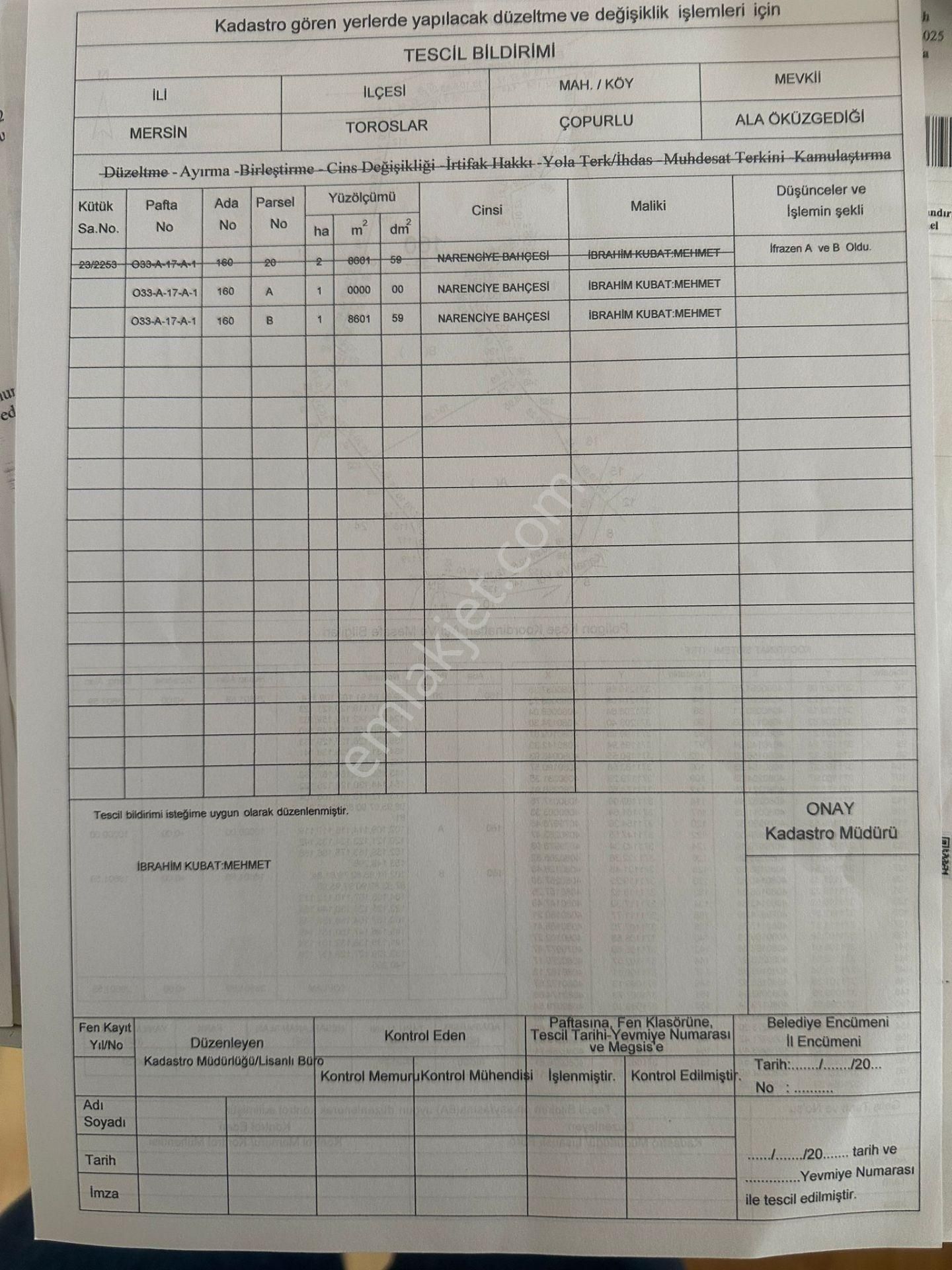 Fa Emlaktan Çavakta Merkeze 15dk Satılık 18.600m2 Bahçe - Görsel 16