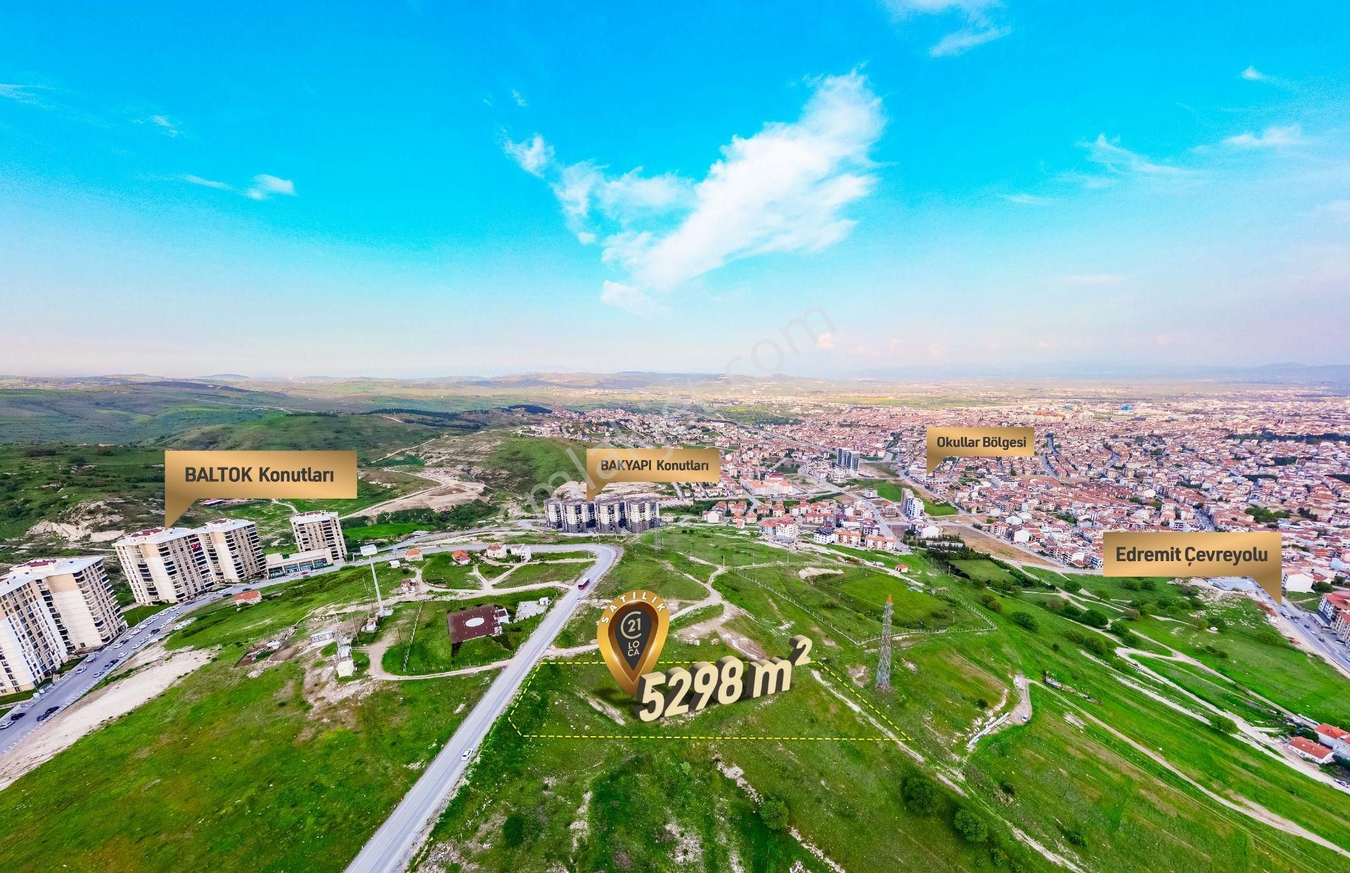 C21 Loca'dan Prestijli Bölgede Manzaralı Satılık Arsa 5.298 M2