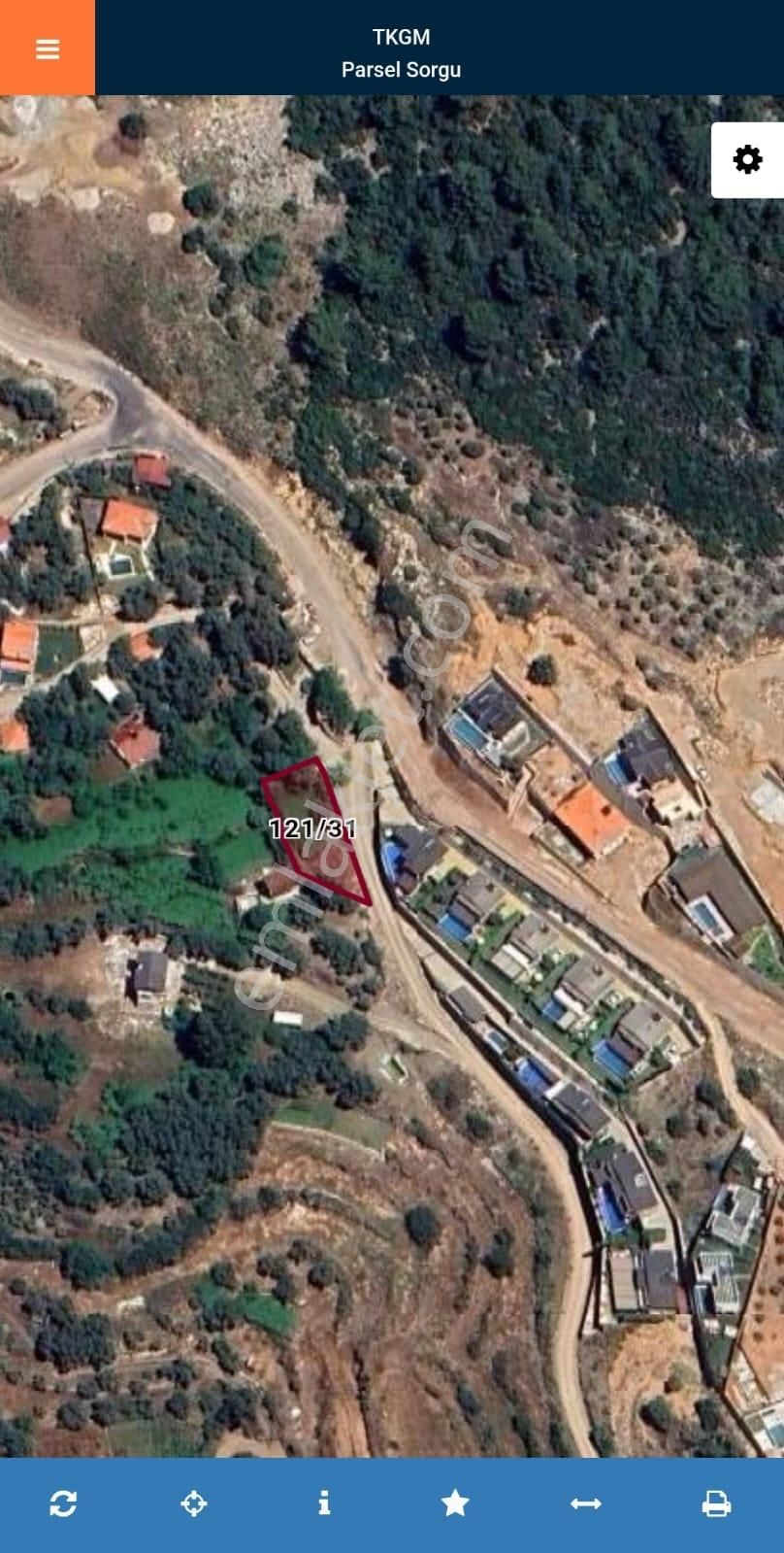 Stop’tan Faralya Kirme’de Deniz Manzaralı Arsa